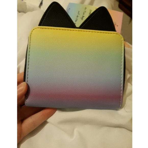 NWT Betsey Johnson caticorn zip wallet - Picture 4 of 7
